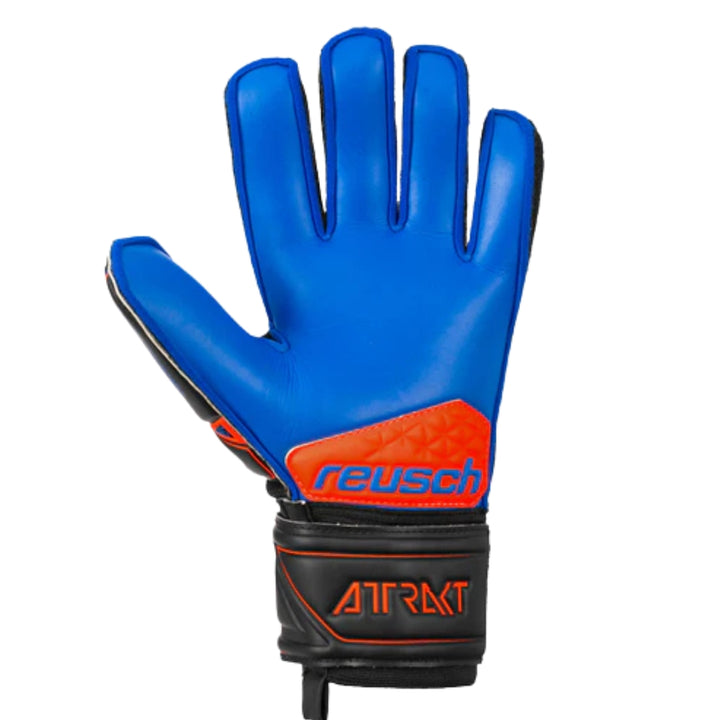 Reusch GK Gloves - Attrakt SG - Black / Blue / Orange