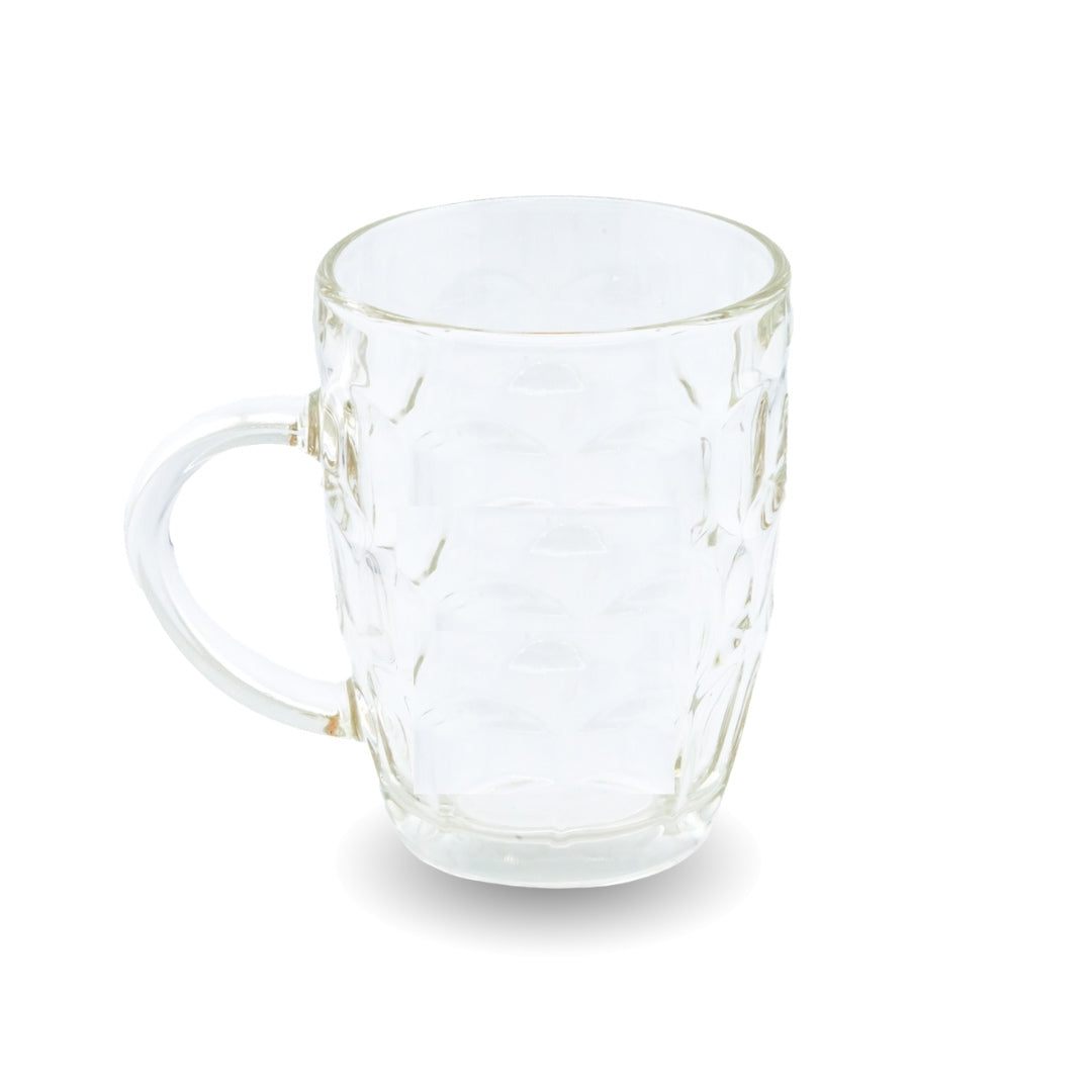 Manchester United FC Dimple Glass Tankard