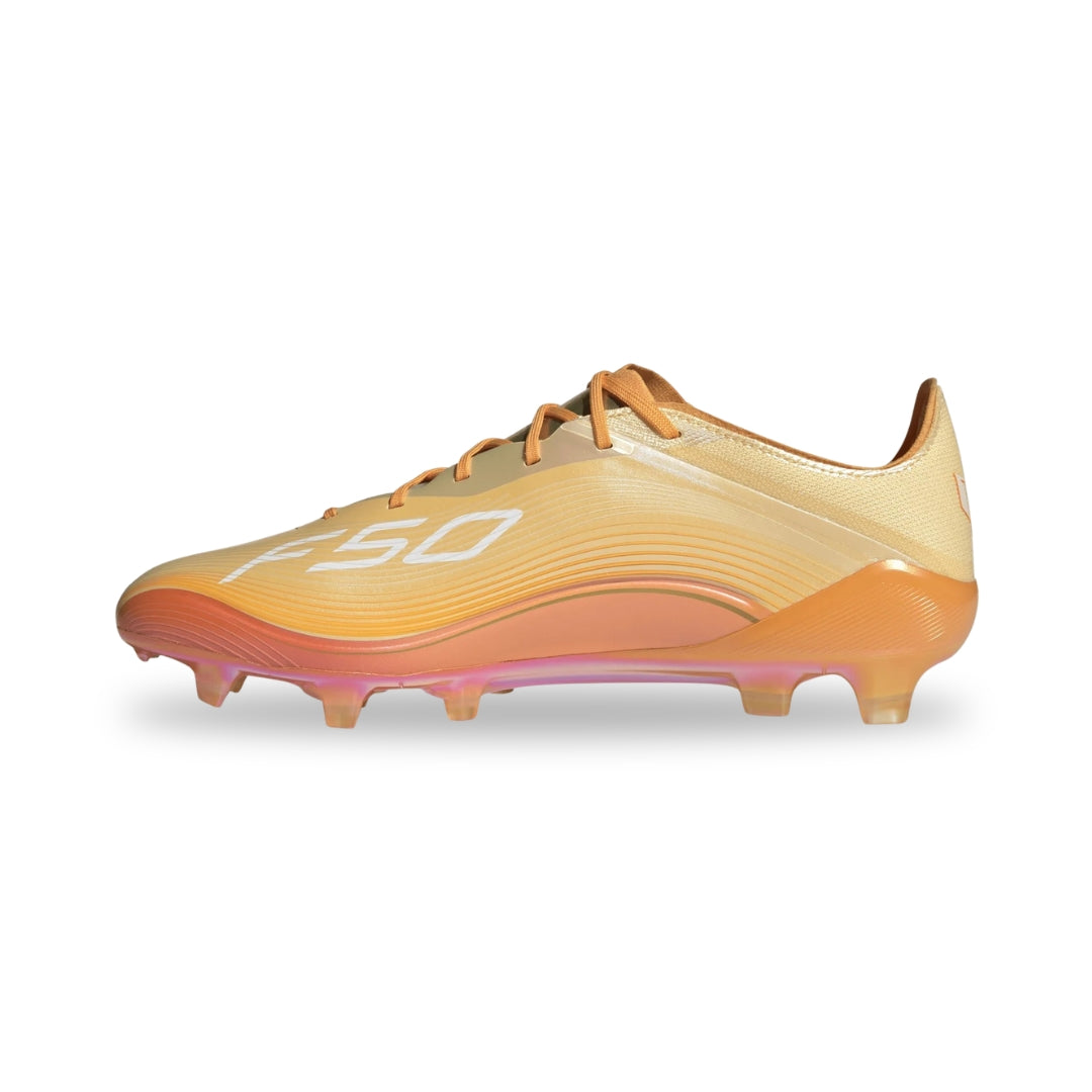 F50 Messi Elite FG Boots – Tangerine / Gold