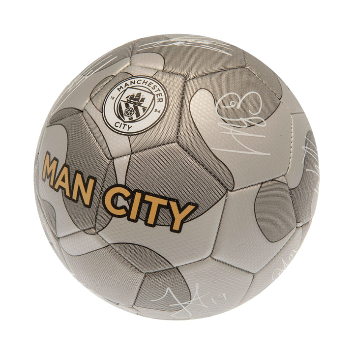 Manchester City FC Camo Sig Football
