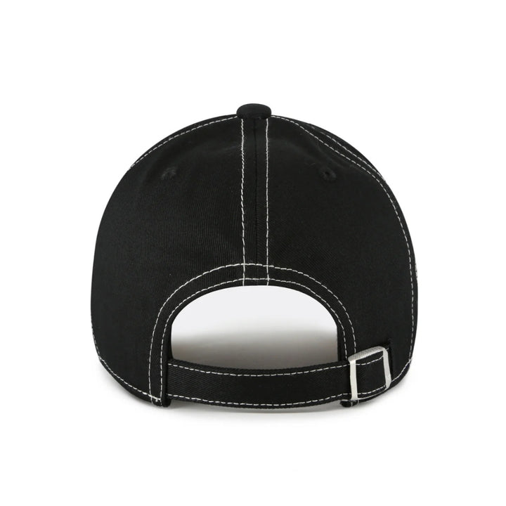 47 Arsenal FC Clean Up Strapback Cap - Black / Bone