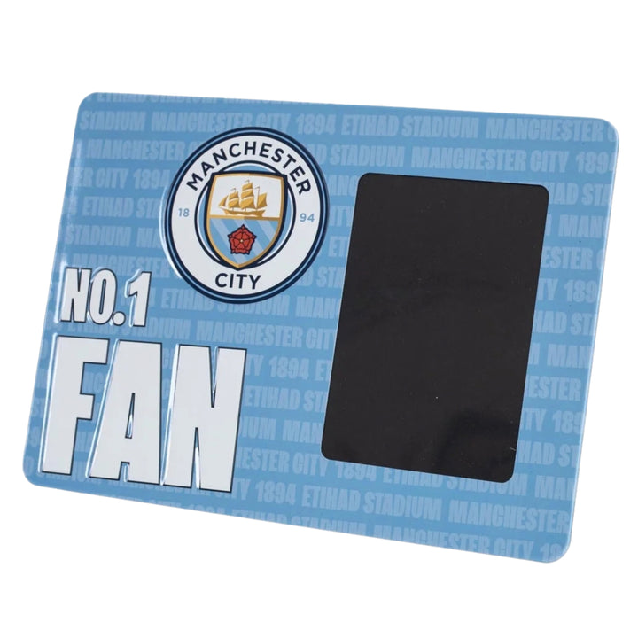Manchester City FC No1 Fan Picture Frame Sign