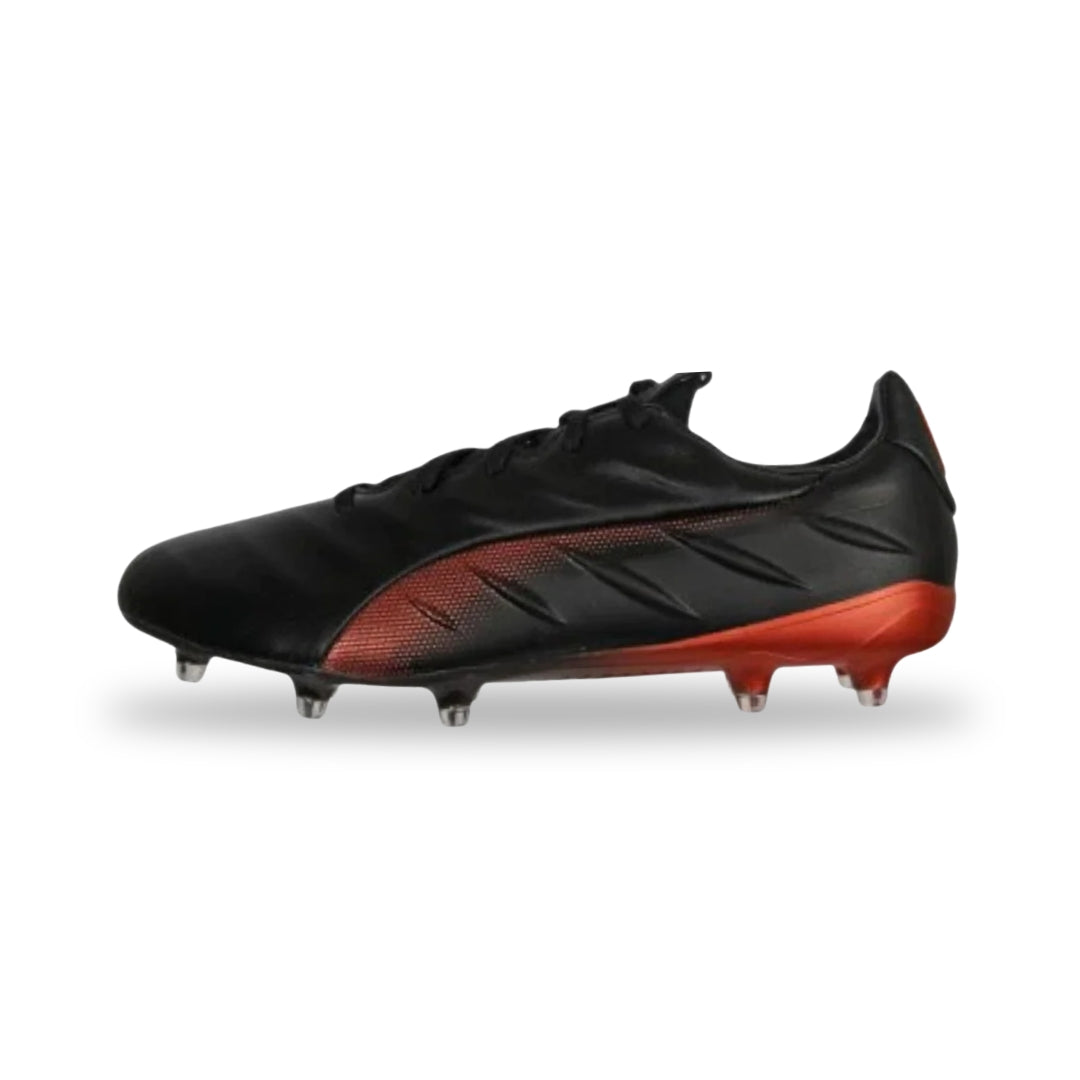 Puma King Platinum 21 FG/AG Boots - Black / Red