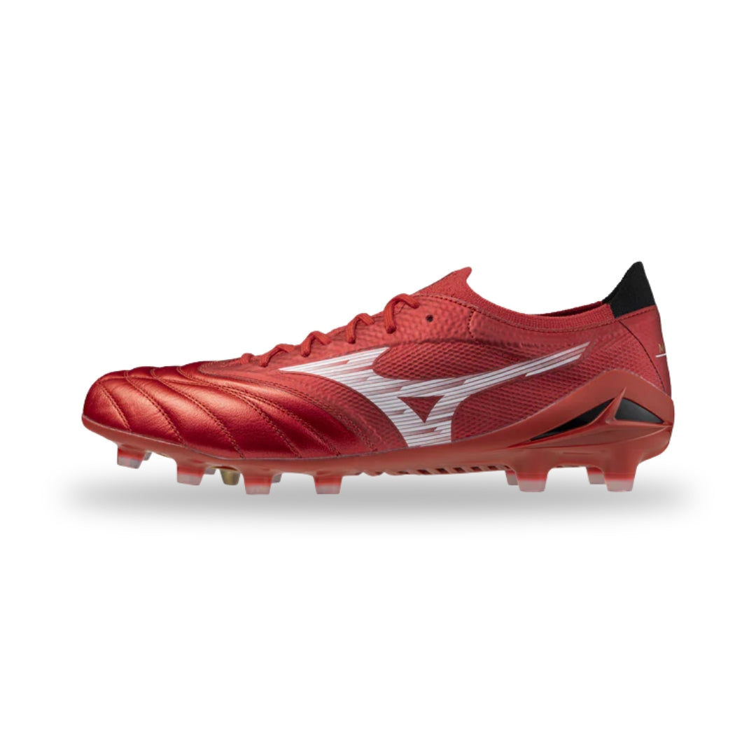 Mizuno Morelia Neo IV Beta Elite FG Boots - Morelia 40th Red / White / Black
