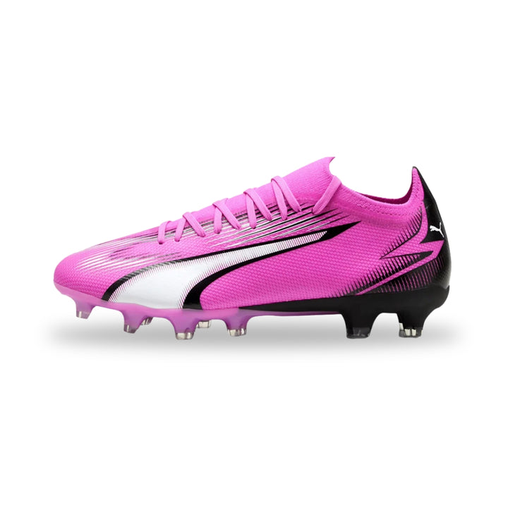 Puma Ultra Match FG/AG Women's Boots - Poison Pink / Puma White / Puma Black