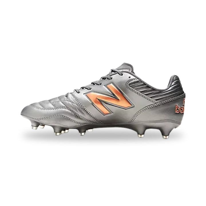 New Balance Leather 442 V2 Pro FG Boots - Silver