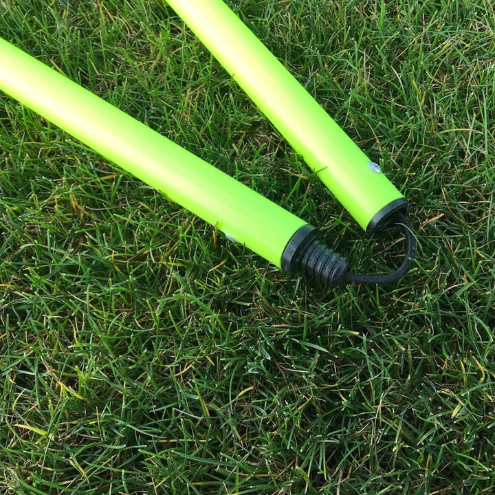 Alpha Agility Poles With Rubber Base - 4 Pack