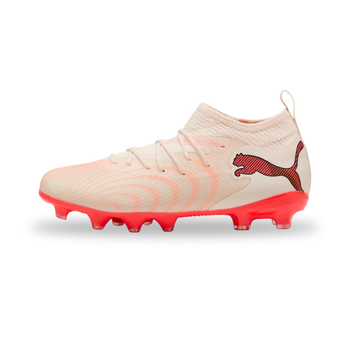 Puma Future 9 Match FG/AG Junior - Beige / Red