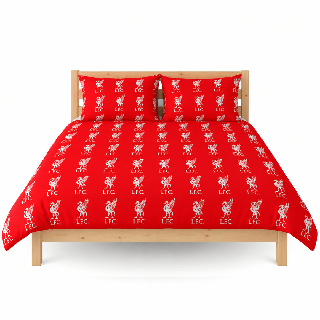 Liverpool Pulse Reversible Double Duvet Set