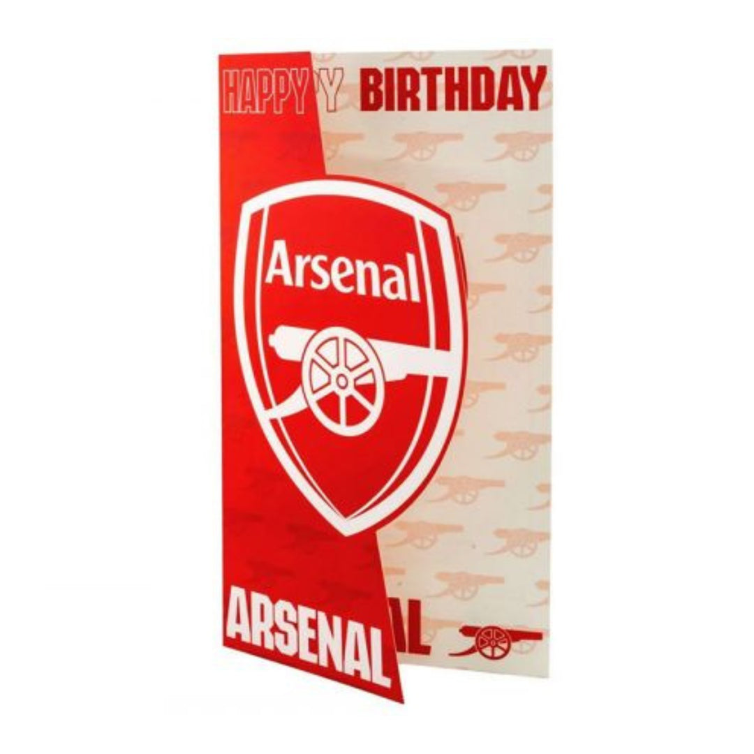 Arsenal FC Crest Birthday Card