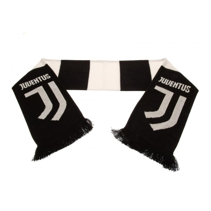Juventus Bar Scarf - Black / White