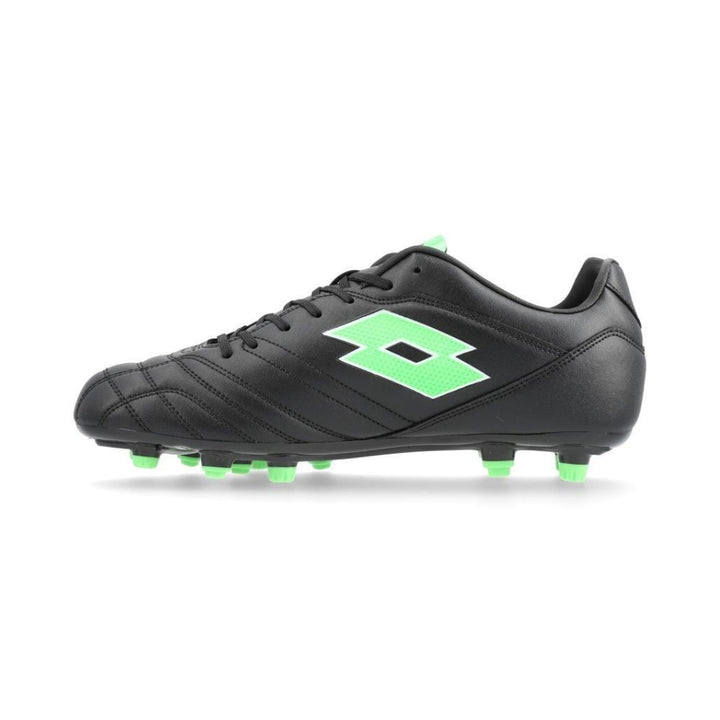 Lotto Stadio 705 FG Boots - Black / Green