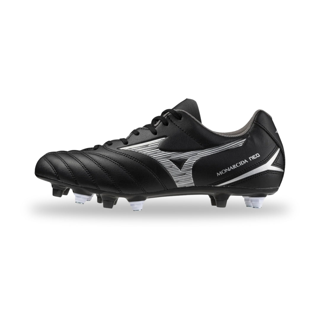 Mizuno Monarcida Neo III Select SG Boots - Black / Silver