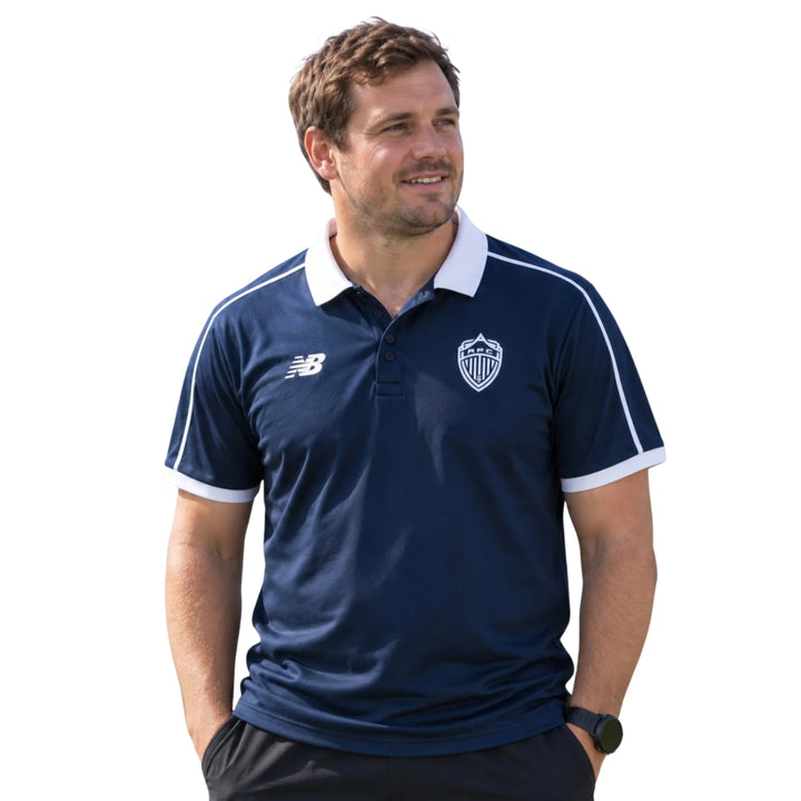 Auckland FC 26/27 Navy Media Polo - Unisex