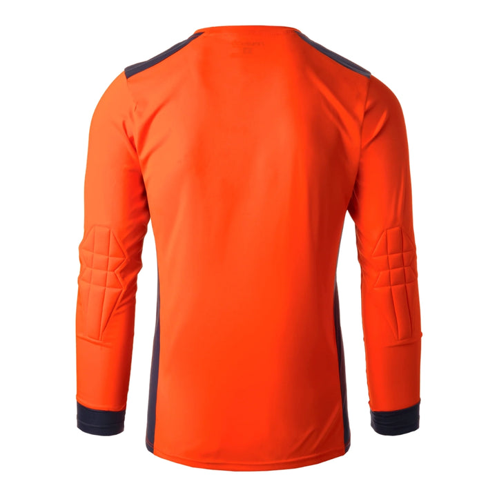 Reusch Match Longsleeve Padded Jersey Junior – Shocking Orange / Blue