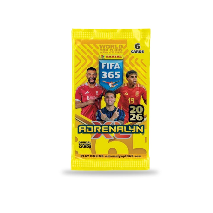 Panini FIFA 365 Adrenalyn XL 2026 Soccer - Trading Card Pack (6 cards)
