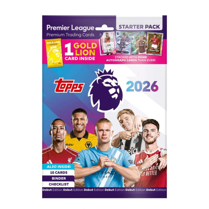 Topps Premier League 2026 - Starter Pack
