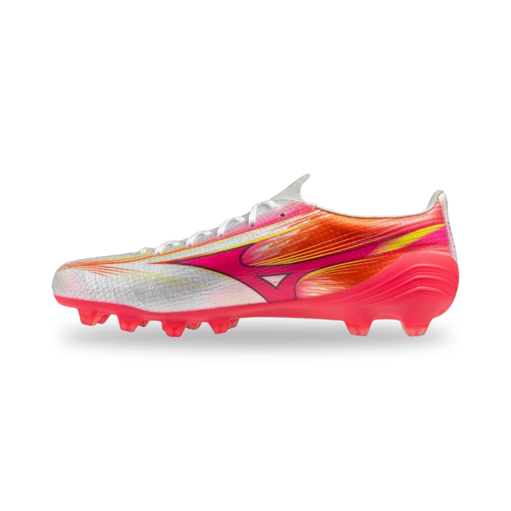 Mizuno Alpha lll Elite FG - White / Pink Tetra / Fuchsia Purple