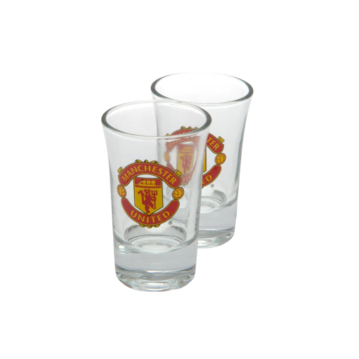 Manchester United Shot Glass 2 Pack
