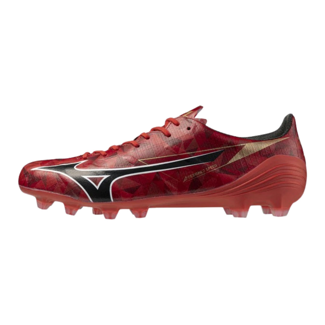 Mizuno Alpha ll Elite FG - Morelia 40th Red/ Black/ Gold