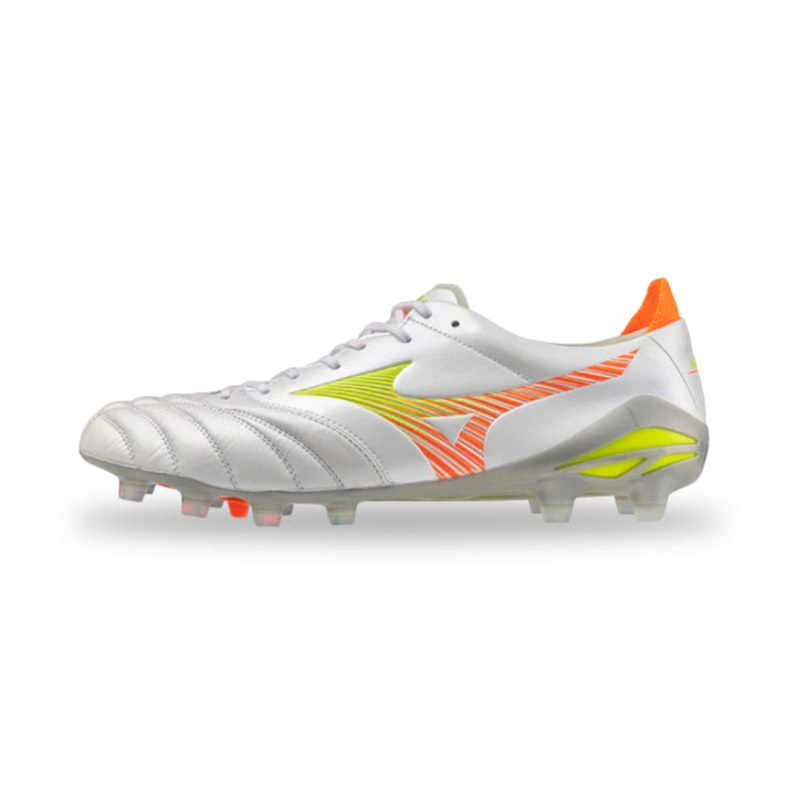 Morelia Neo V Elite FG - White / Lava Orange / Evening
