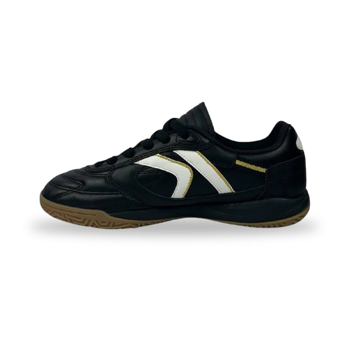 Kelme Bravo Kids Futsal Shoe - Black