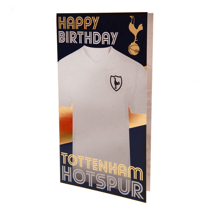 Tottenham Hotspur FC Retro Shirt Birthday Card