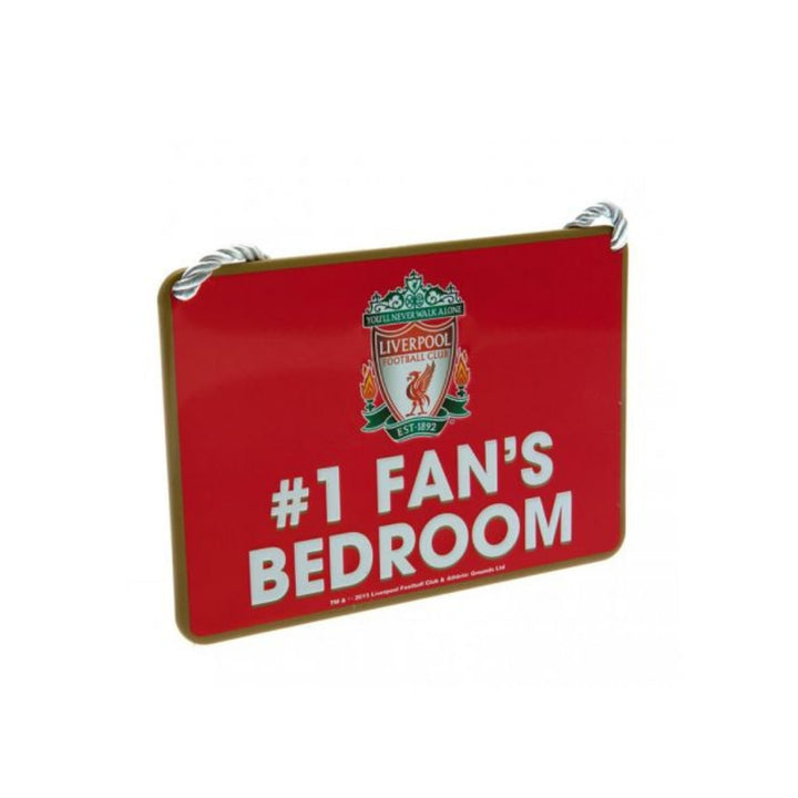 Liverpool FC No One Fans Bedroom Sign