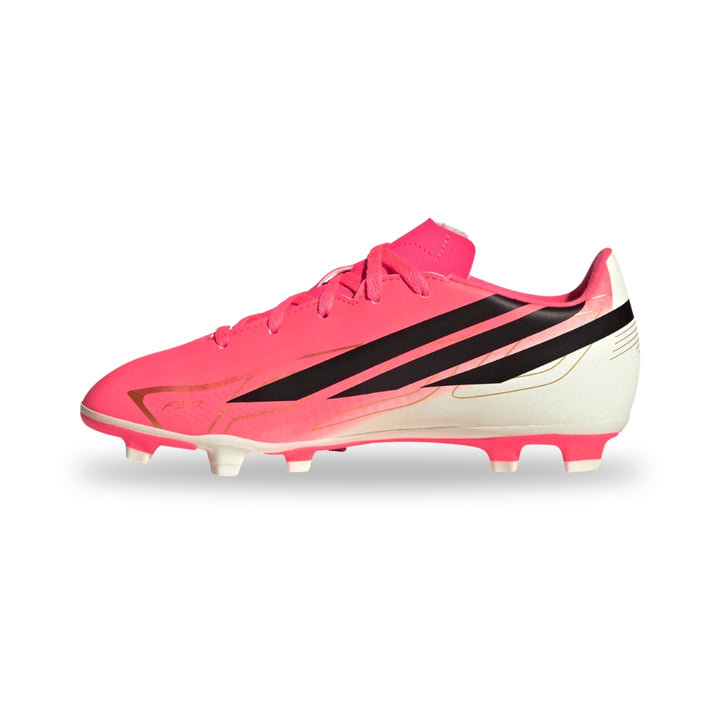 F50 Hyperfast Club FG/MG Boots Kids - Solar Turbo / Black / Metallic