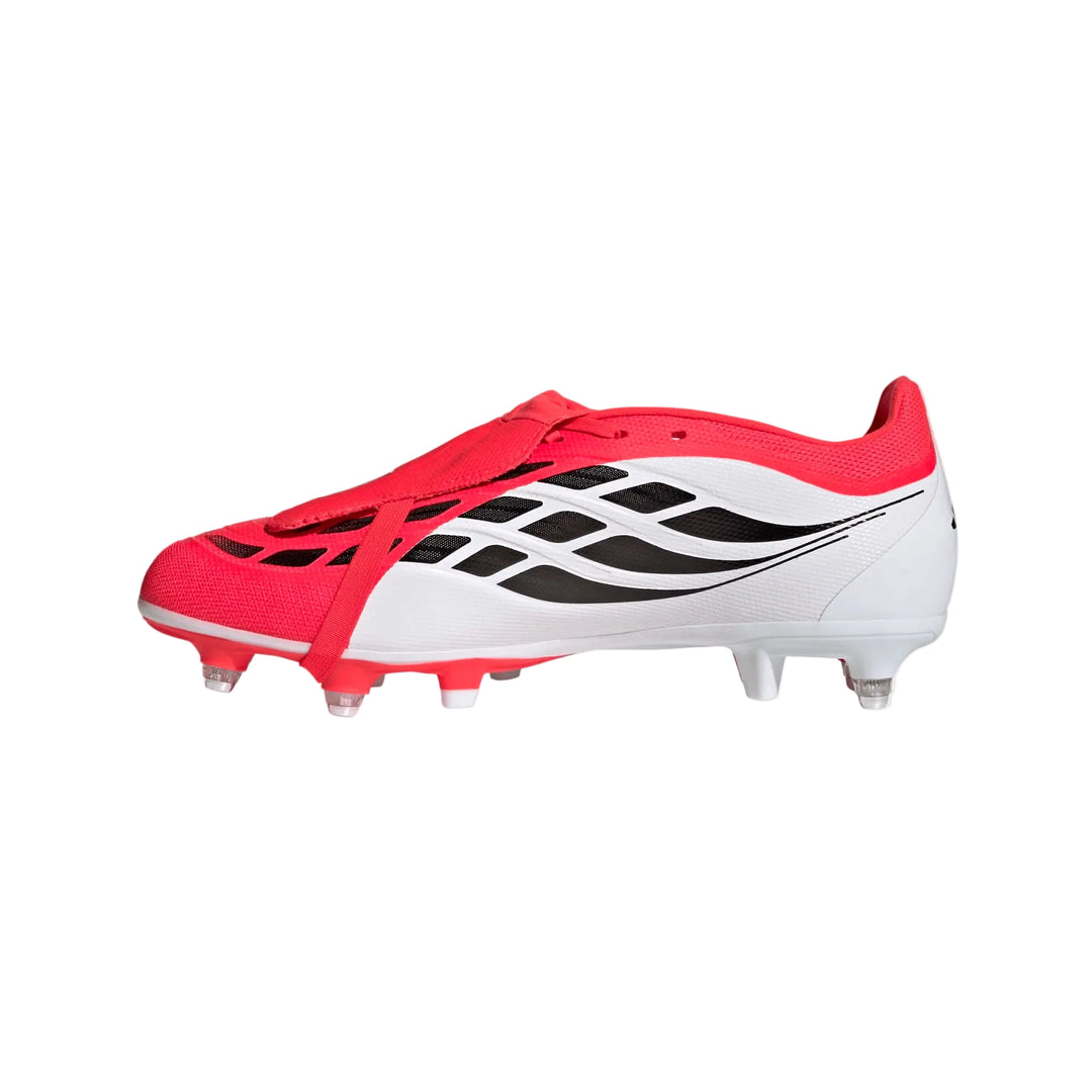 Predator League Fold-Over Tongue SG Boots - Red / Black / White