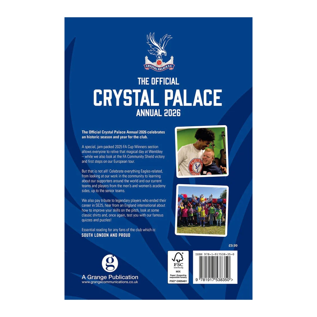 Crystal Palace FC Annual 2026