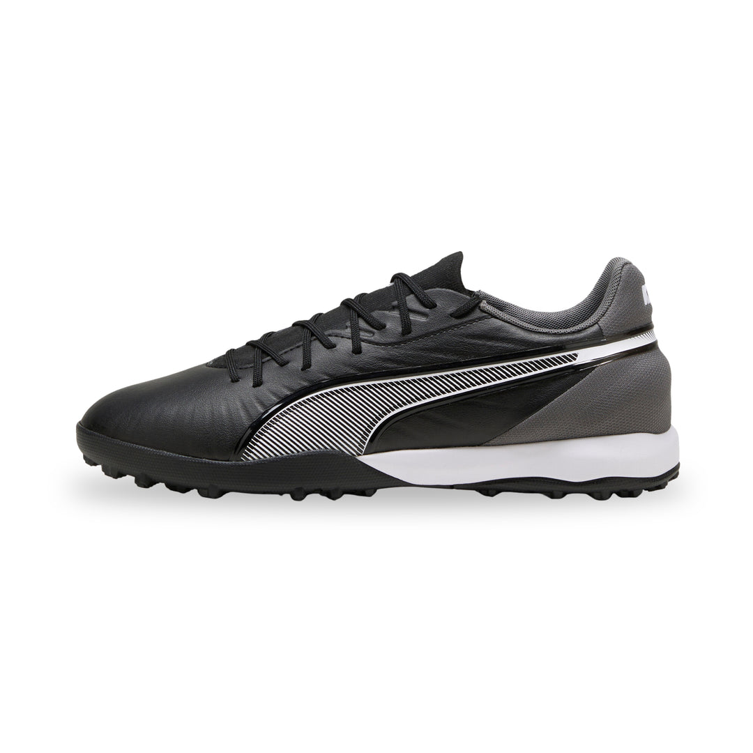 Puma King Match TT Turf Shoes - Black / Grey