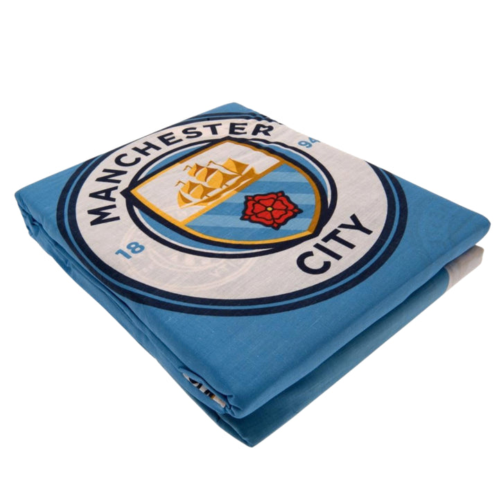 Manchester City FC Pulse Double Duvet Set