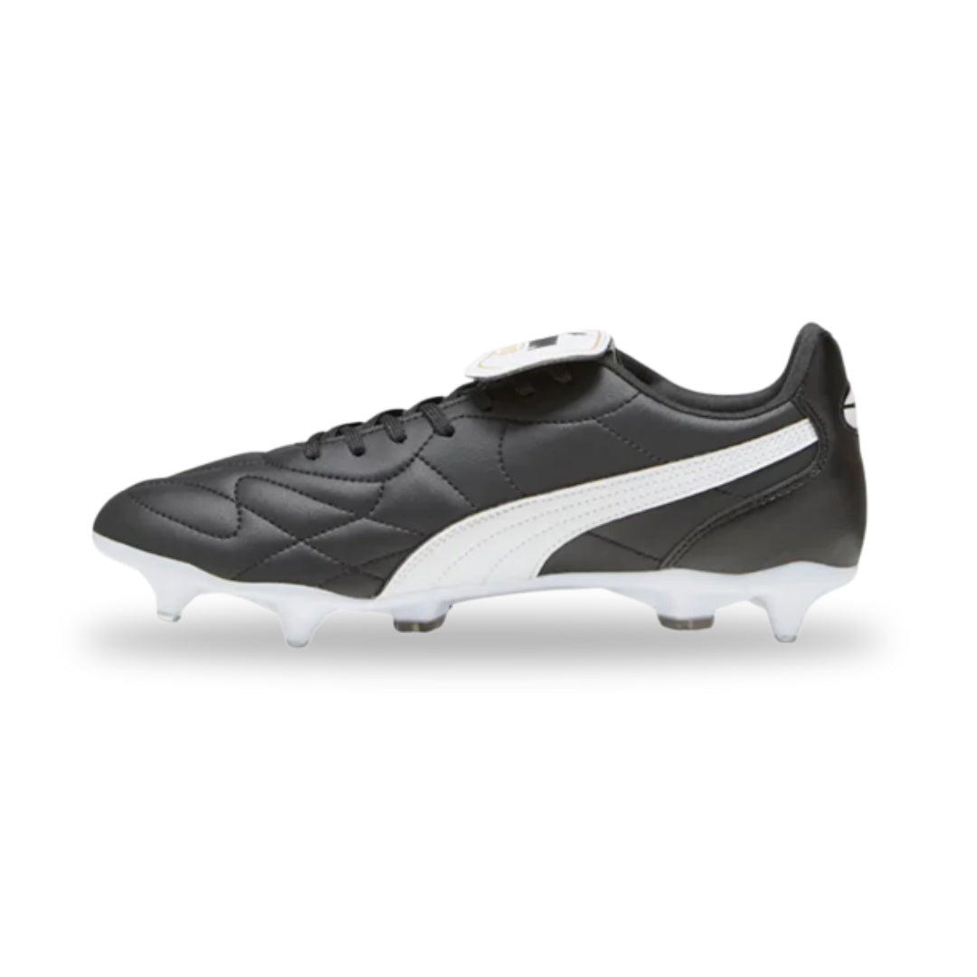 Puma King Top MxSG Boots - Puma Black / Puma White / Puma Gold