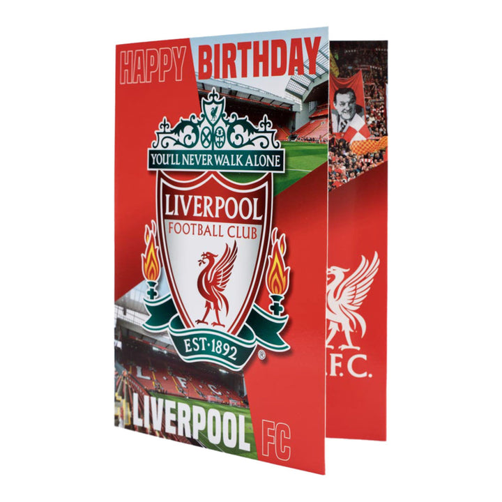 Liverpool Musical Birthday Card