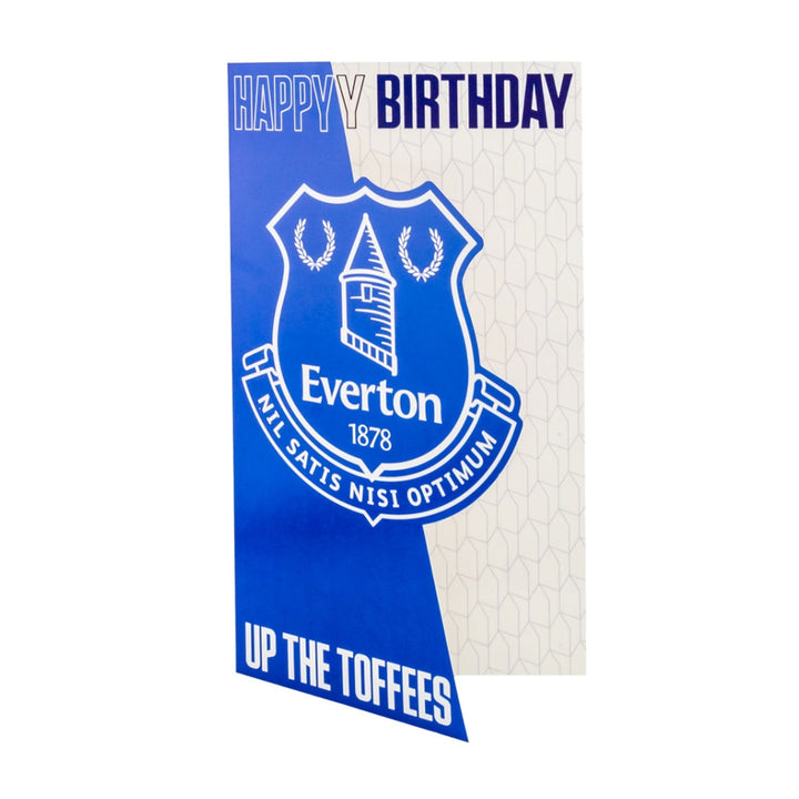 Everton FC Crest Birthday Card