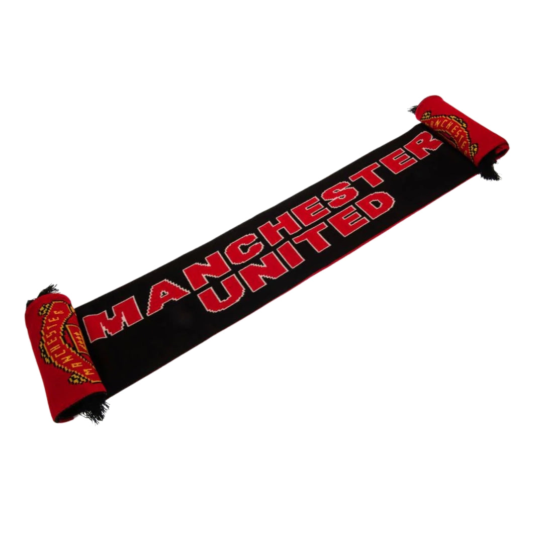 Manchester United FC Stripe Scarf