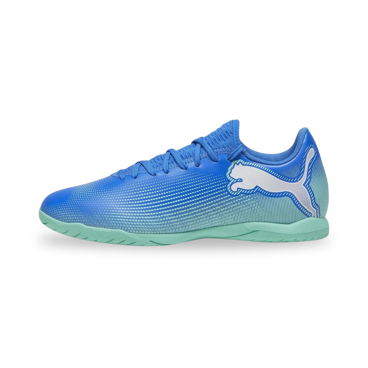 Puma Futsal - Future 7 Play IT - Hyperlink Blue / Blue Mint / Puma White