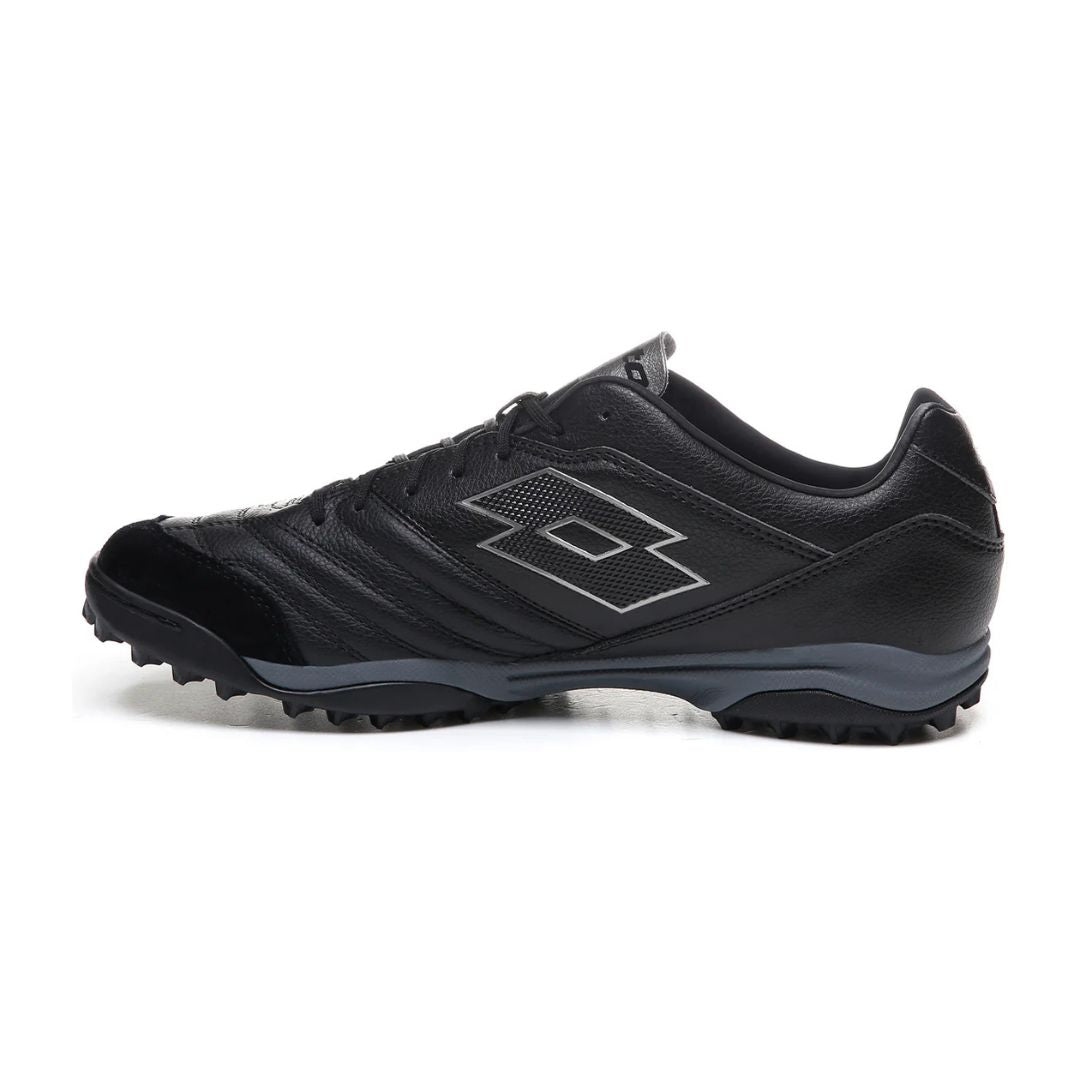 Lotto Stadio 300 II Turf Shoes - ALL BLACK/GRAVITY