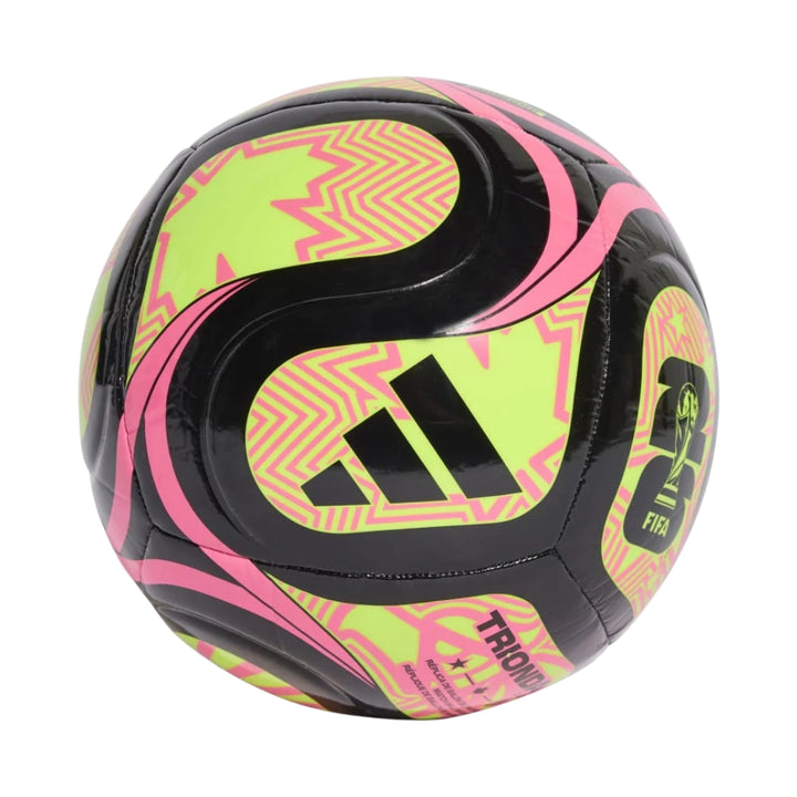 Adidas 2026 Fifa World Cup Club Football - Black / Lucid Lemon / Lucid Pink