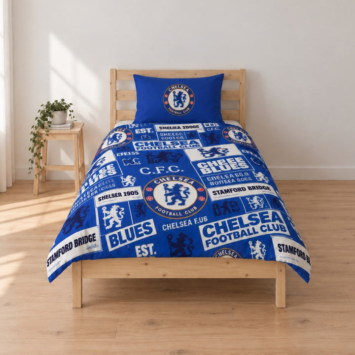 Chelsea Patch Single Duvet Set