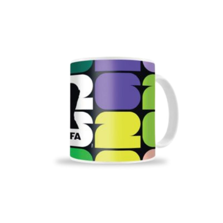 Fifa World Cup Mug, Coaster, Badge Set