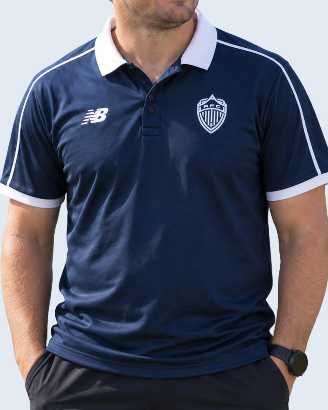 Auckland FC 26/27 Navy Media Polo - Unisex