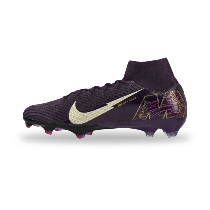 Nike Air Zoom Mercurial Superfly 10 Elite FG Mbappé Personal Edition - Grand Purple / Pale Ivory