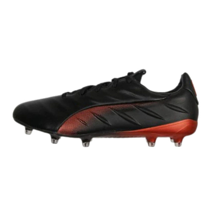 Puma King Platinum 21 FG/AG Boots - Black / Red
