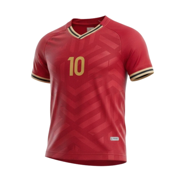 Lamine Yamal 10 Fan Training Set: Maroon/Gold