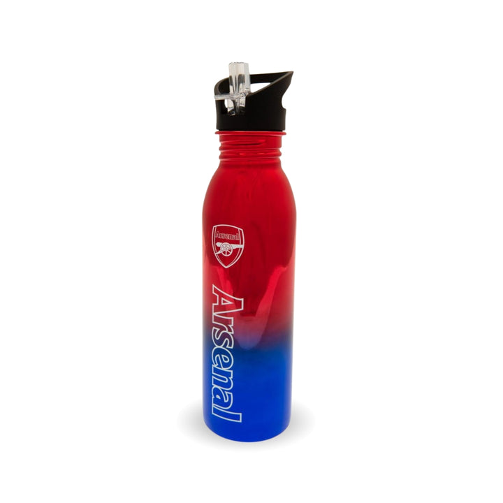 Arsenal FC UV Metallic Drink Bottle - Red