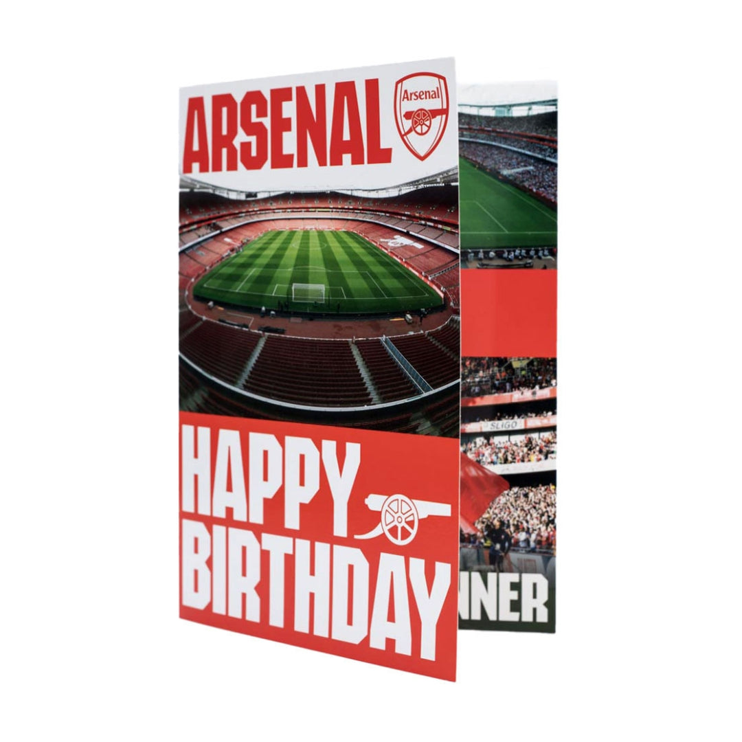 Arsenal FC Musical Birthday Card
