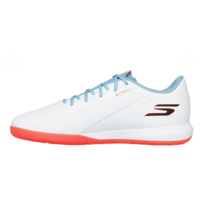 Skechers SKX 2 Academy Indoor Court - WHITE/TURQUOISE/PINK