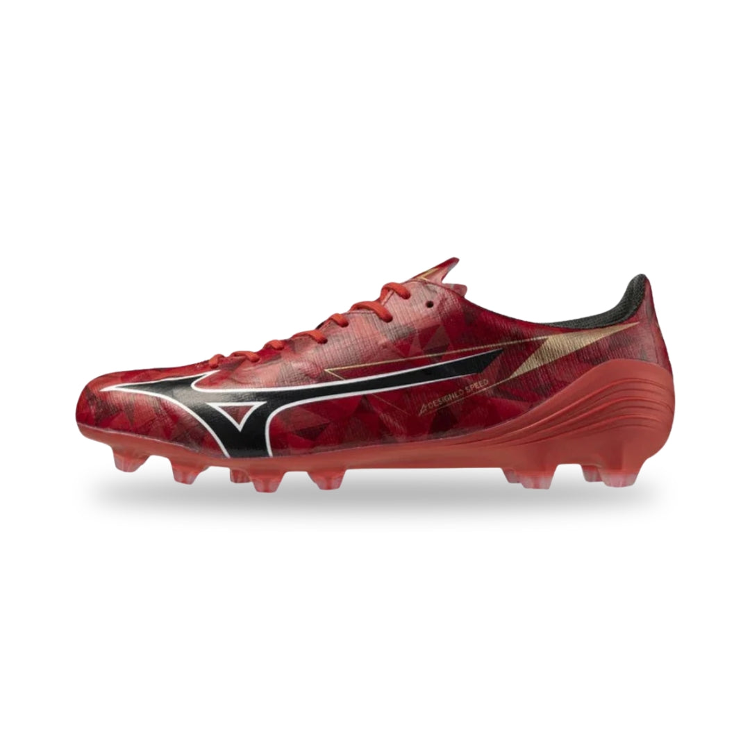 Mizuno Alpha ll Elite FG - Morelia 40th Red / Black / Gold